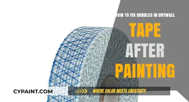 Fixing Bubbles in Drywall Tape: Post-Painting Solutions