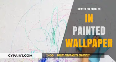 Fixing Bubbles in Painted Wallpaper: Easy DIY Solutions for Smooth Walls