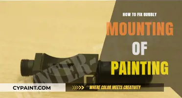 Fix Bubbly Mounting: Smoothly Restore Your Painting's Display