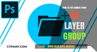 Fixing the 'Cannot Paint on Layer Group' Error in Photoshop