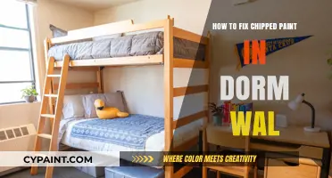 Quick Dorm Wall Fix: Repairing Chipped Paint Like a Pro