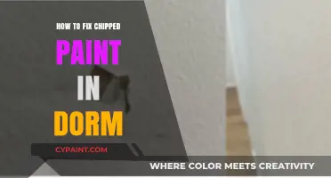 Quick Dorm Room Fix: Repairing Chipped Paint Like a Pro