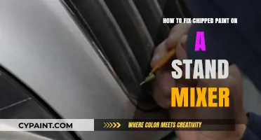 Quickly Fix Chipped Paint on Your Stand Mixer