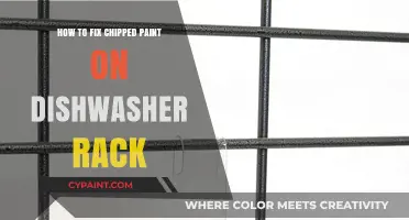Easy DIY Fix for Chipped Paint on Dishwasher Racks