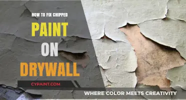 Quick Fix for Chipped Drywall Paint: Restore Your Walls Easily