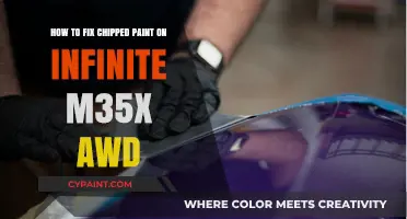 Quickly Fix Chipped Paint on Your Infiniti M35x AWD