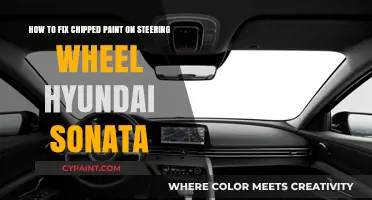 Easy DIY Fix for Chipped Paint on Hyundai Sonata Steering Wheel