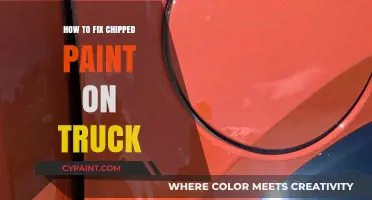 Quick DIY Guide to Repairing Chipped Paint on Your Truck