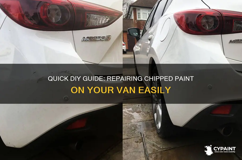 how to fix chipped paint on van