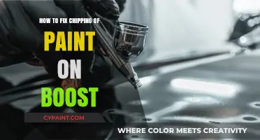 Fixing Paint Chips on Your Boost: A Step-by-Step Guide