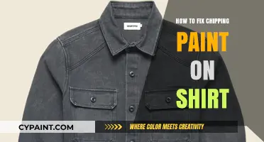 Quick Fixes for Chipping Paint on Your Favorite Shirt