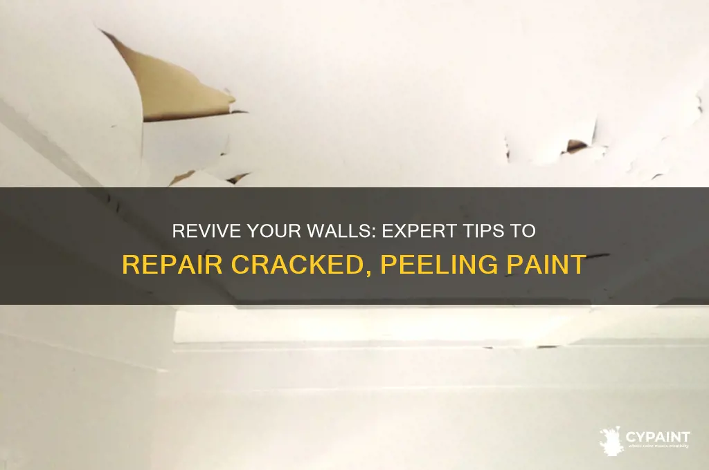 how to fix cracked and peeling paint