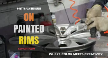 Fix Curb Rash on Painted Rims: DIY Repair Guide