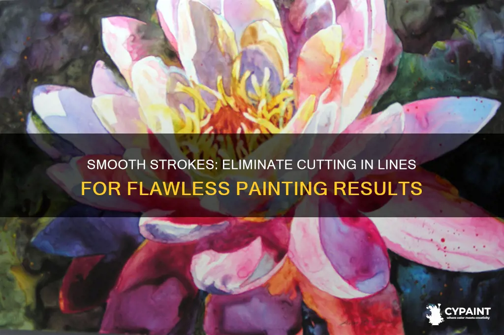 how to fix cutting in lines when painting