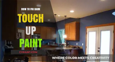 Fixing Dark Touch-Up Paint: Tips for Seamless Color Matching
