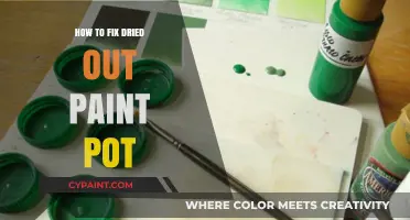 Revive Your Dried Paint Pot: Simple Fixes for Smooth Artistry