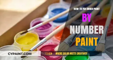 Revive Your Paint by Number Art: Fixing Dried Paint Like a Pro