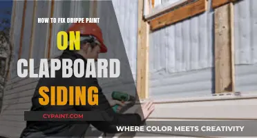 Fixing Dripped Paint on Clapboard Siding: A Step-by-Step Guide