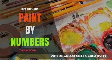 Revive Your Paint by Numbers: Easy Fixes for Dry Paint