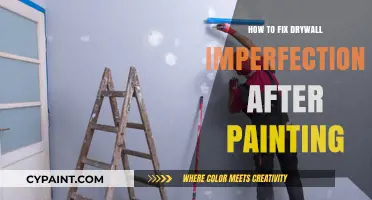 Fixing Drywall Imperfections Post-Painting: A Step-by-Step Repair Guide