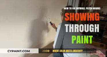 Concealing Drywall Patch Marks: Painting Tips and Tricks