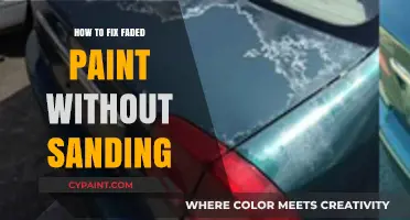 Revive Faded Paint Easily: No-Sand Solutions for a Fresh Look