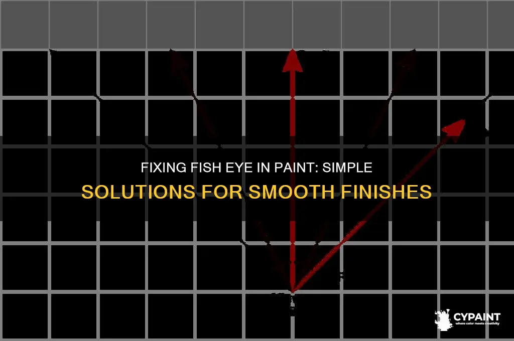 how to fix fish eye in paint