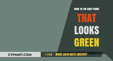 Fixing Grey Paint's Green Tint: Simple Solutions for Perfect Walls