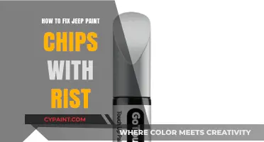 Quick DIY Jeep Paint Chip Repair Using Touch-Up Paint