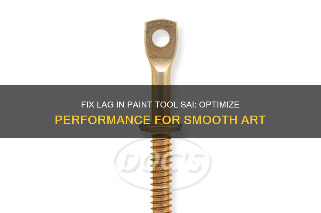 how to fix lag on paint tool sai