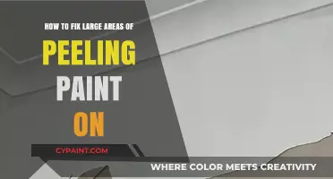 Repairing Peeling Paint: Large Areas, Easy Fixes