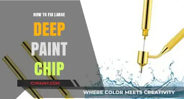 Fixing Large Deep Paint Chips: A Step-by-Step Repair Guide