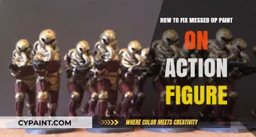 Repairing Action Figures: Fixing Paint Mistakes