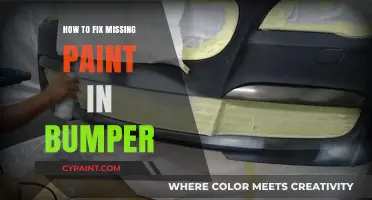 Easy DIY Guide to Repairing Missing Paint on Your Bumper