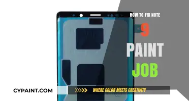 Revive Your Note 9: DIY Paint Job Repair Guide