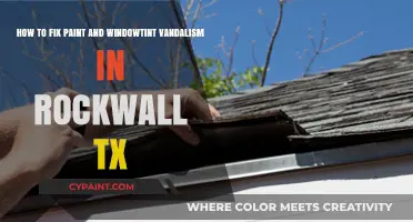 Effective Solutions for Repairing Paint and Window Tint Vandalism in Rockwall, TX