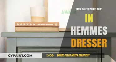 Easy DIY Fix for Paint Chips on Your Hemnes Dresser