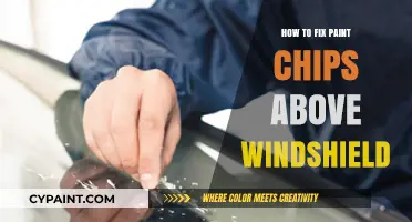 Quick DIY Guide: Repairing Paint Chips Above Your Windshield Easily