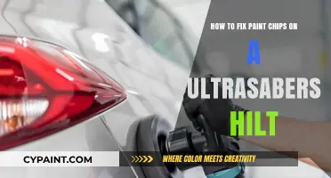 Repairing Paint Chips on Your Ultrasabers Hilt