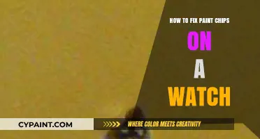 Easy DIY Guide: Repairing Paint Chips on Your Watch Flawlessly