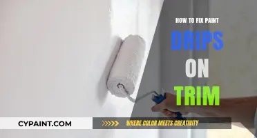 Fixing Paint Drips on Trim: Easy Steps for a Flawless Finish