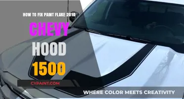 Fixing Paint Flakes on Your Chevy Truck's Hood