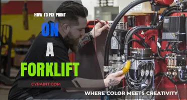 Revive Your Forklift's Look: Easy Steps to Repair Paint Damage