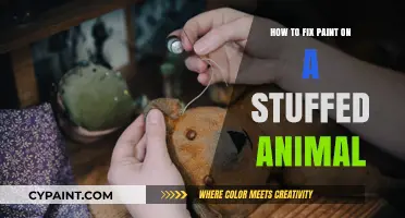Revive Your Stuffed Animal: Easy Paint Repair Tips and Tricks