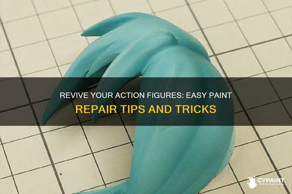 how to fix paint on action figures