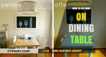 Revive Your Dining Table: Easy Steps to Repair and Restore Paint