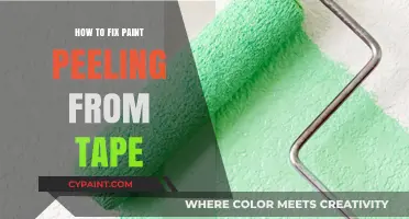 Effective Solutions to Repair Paint Peeling from Tape Damage