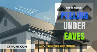 Fixing Paint Peeling Under Eaves: A Step-by-Step Repair Guide