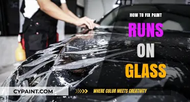 Fixing Paint Runs on Glass: Simple Steps for a Smooth Finish