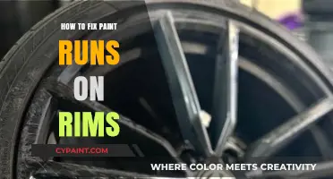 Fixing Paint Runs on Rims: Easy DIY Repair Guide